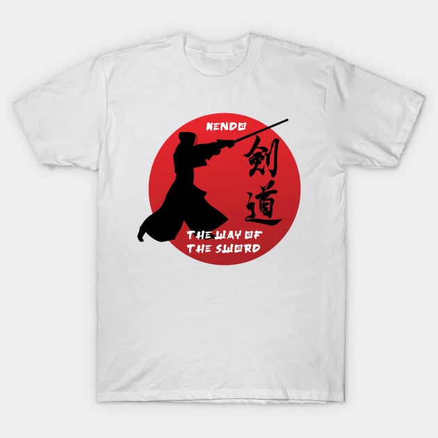 Kendo - The Way of The Sword T-Shirt by TKLA